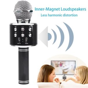 WS-858 Bluetooth Wireless Handheld Karaoke Mini Mic Pakistan