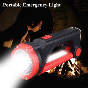 Multifunctional Flashlight Torch Solar Panel Charging Pakistan