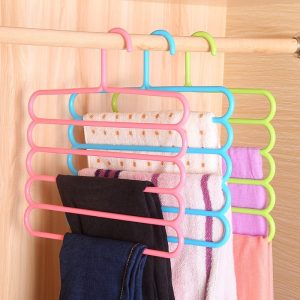 Pack Of 3 Pants Racks Holder Clothing Wardrobe Pakistan
