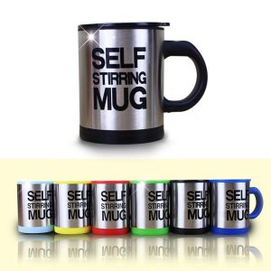 Stainless Steel Self Stirring Coffee Mug Pakistan