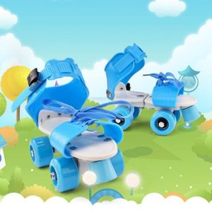 Adjustable Size Children Roller Skates Double Row Pakistan
