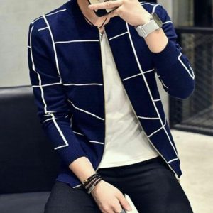 Casual Blazer Autumn Slim Plaid Single Trench Coat Pakistan