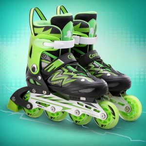 Children Single Four Wheel Roller Skates Skating Shoes Pakistan