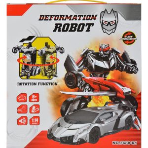 Deformation Robot Remote Control Dazzling Light Dynamic Sound Toy Pakistan