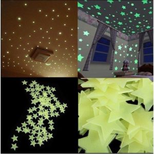 Glow In The Dark Stars Wall Stickers Pakistan