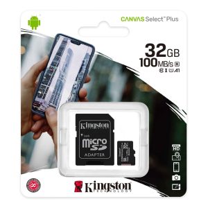 Kingston MicroSD Card Class 10 UHS-I Speeds Pakistan