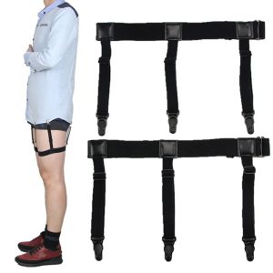 Men Shirt Stays Belt With Locking Clips Keep Shirt Tucked Pakistan