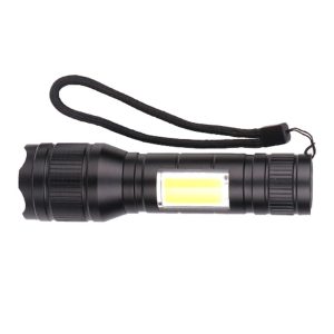 Military LED Zoomable Mini Flashlight Multicolor Pakistan