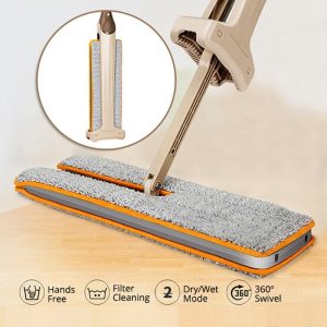 Self Wringing Double Sided Flat Magic Mop Hand Pakistan