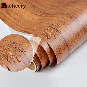 Waterproof Wood Vinyl Wallpaper Roll Self Pakistan