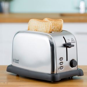 Wide Slot 2 Slice Toaster Stainless Steel Pakistan