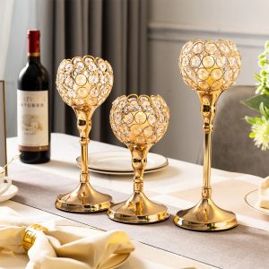 Modern Home Wedding Centerpiece Glass Candle Pakistan