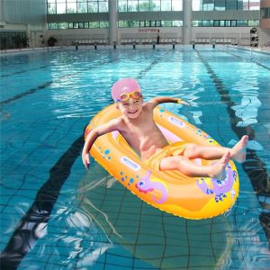 Water Sports Cartoon Boat Shaped Swimming Ring Pakistan